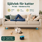 Purrnivo Automatisk Snörleksak för fri lek - Djurslottet