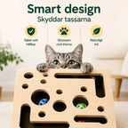 Smart design som skyddar tassarna i kattpussel - Djurslottet