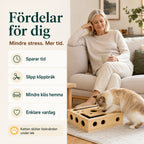 Fördelar med kattpussel i trä för dig och katten - Djurslottet