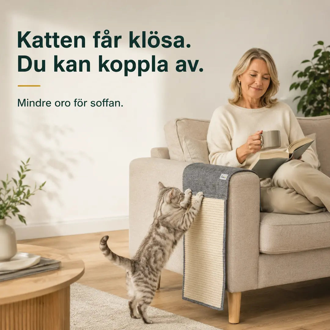 PawHut Klösskydd för Soffa 2-pack – PawHut Klösskydd för Soffa låter katten klösa medan ägaren kopplar av – Djurslottet