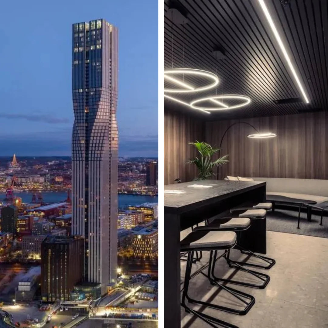 Djurslottet kontor i karlatornet