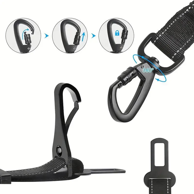 Bilbälte För Hundar, 
Bilbälte Hund, Kraftigt bilbälte för husdjur