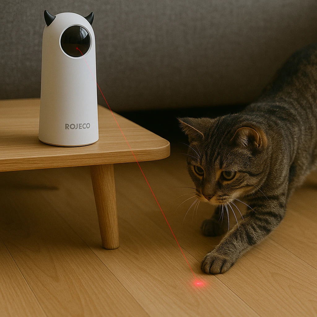 laserpekare kattleksak - Djurslottet