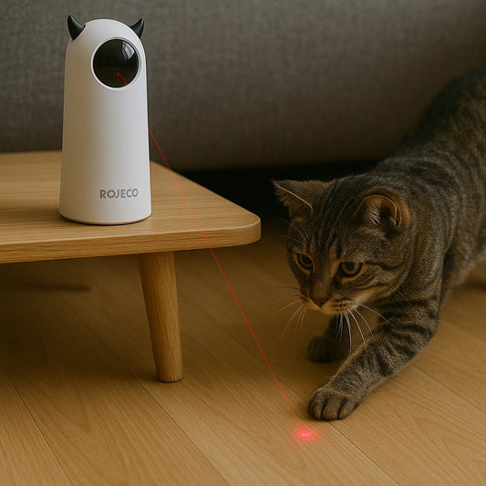 laserpekare kattleksak - Djurslottet