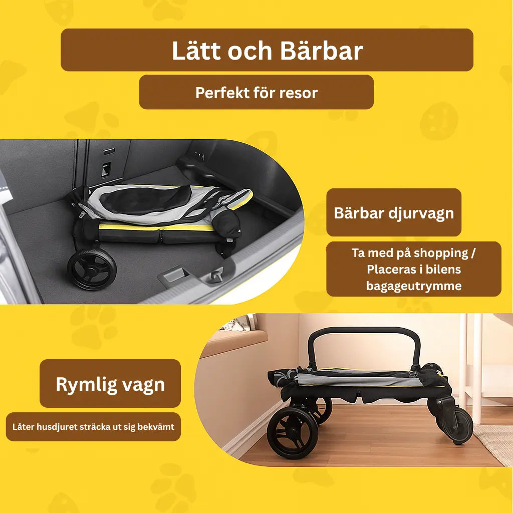 latt och barbar djurvagn - Djurslottet