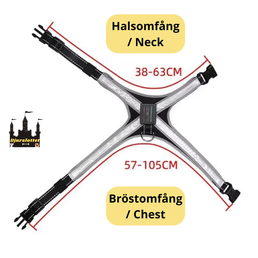 IllumiWalk LED Multifärgssele - Djurslottet