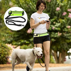 Flexura Hundkoppel med midjeväska - Djurslottet