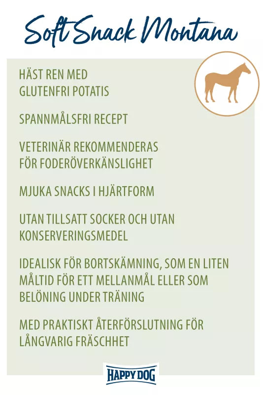 Happy Dog Soft Snack Montana - Djurslottet