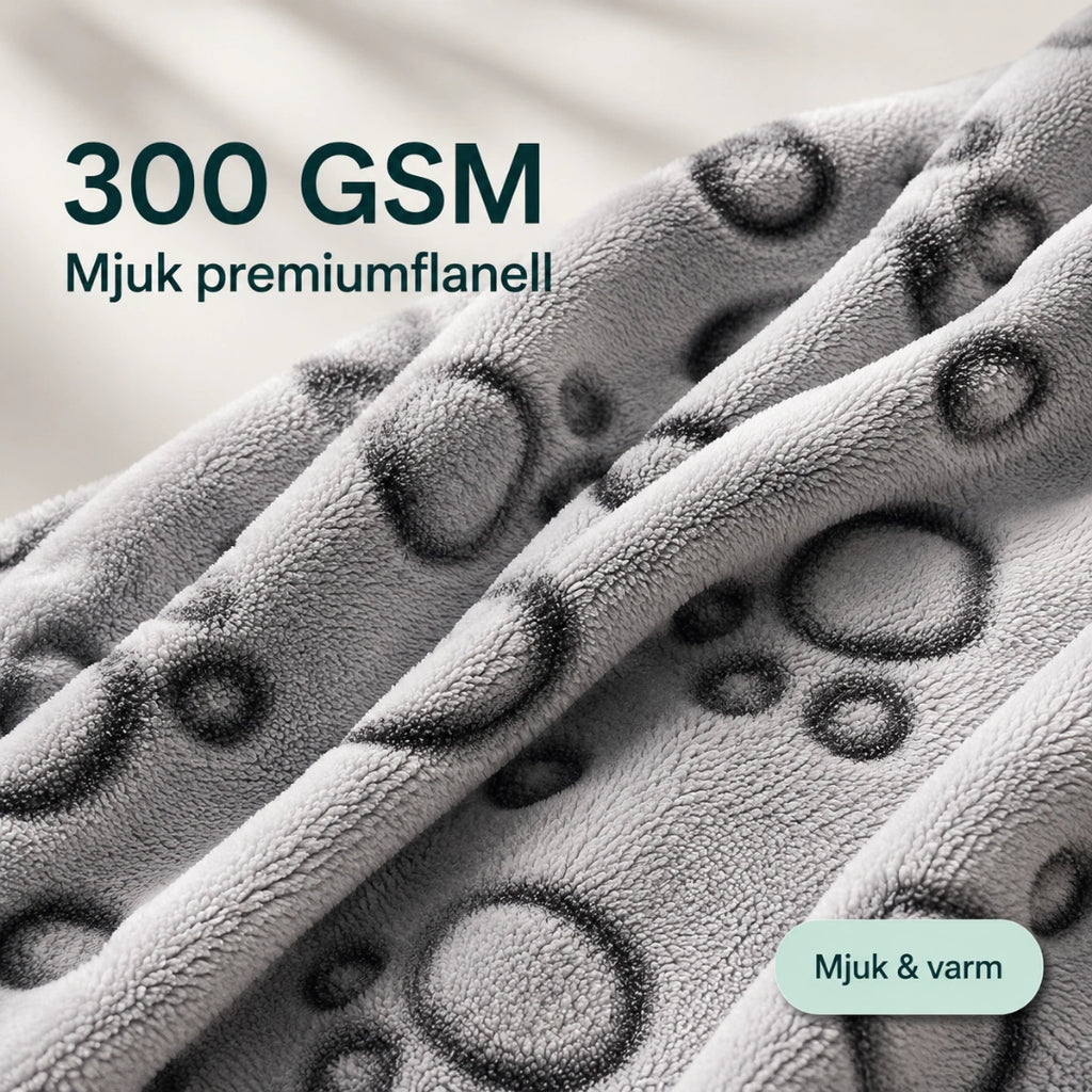 Nordvarm Mysfilt i 300 GSM premiumflanell - Djurslottet