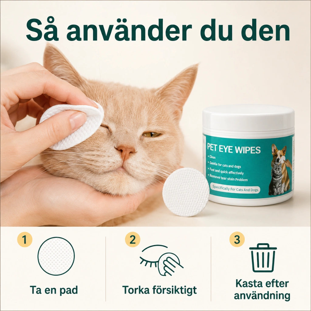 TailCare ögonrengöring så här använder du den - Djurslottet