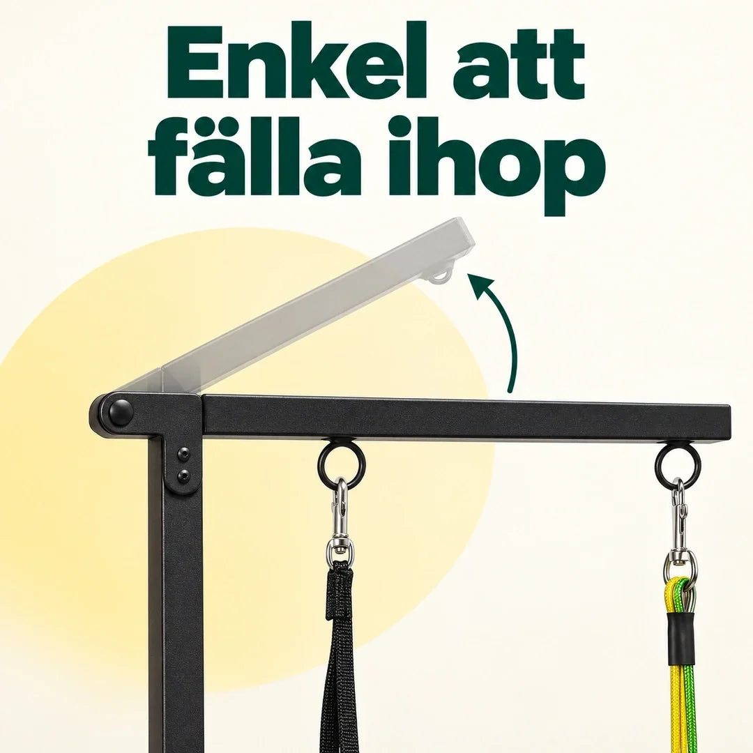 Trimgalge för Hund & Katt – Hopfällbar arm och gångjärn – Djurslottet