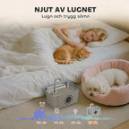 PawHut Vattenfontän 3,2 L – Med tyst drift under 35 dB – Djurslottet