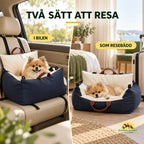 PawHut Hundbilstol och Resebädd i bilen och som resebädd - Djurslottet