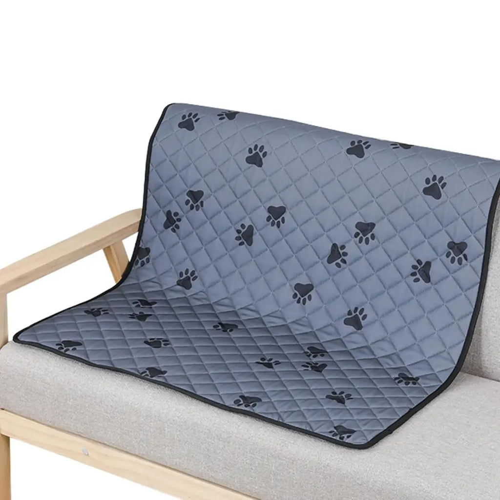 Petcover grå färg på soffa - Djurslottet