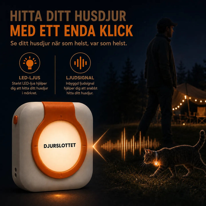Petracka GPS Tracker hitta din katt och hund - Djurslottet