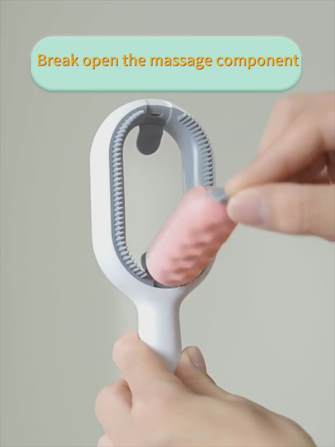 Kattborste Långhårig, 
Hundborste Långhårig, Dubbelsidig wipeorste för hundar och katter - Blå färg