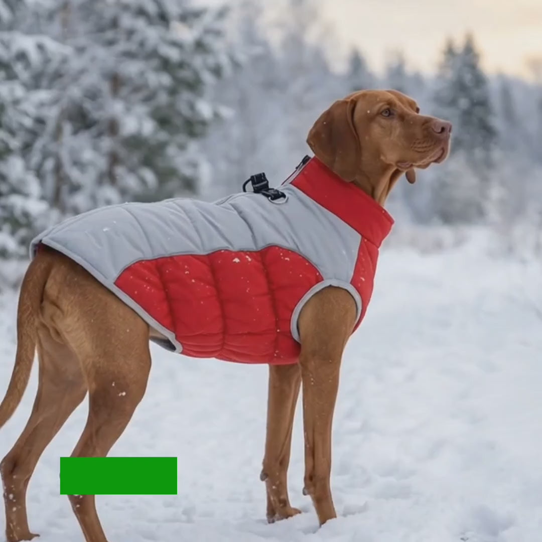 Video av Nordvarm Reflekterande Vinterjacka för Hund - Djurslottet