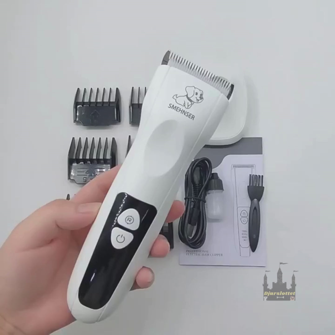 SMEHNSER T2B Djurtrimmer video på användning