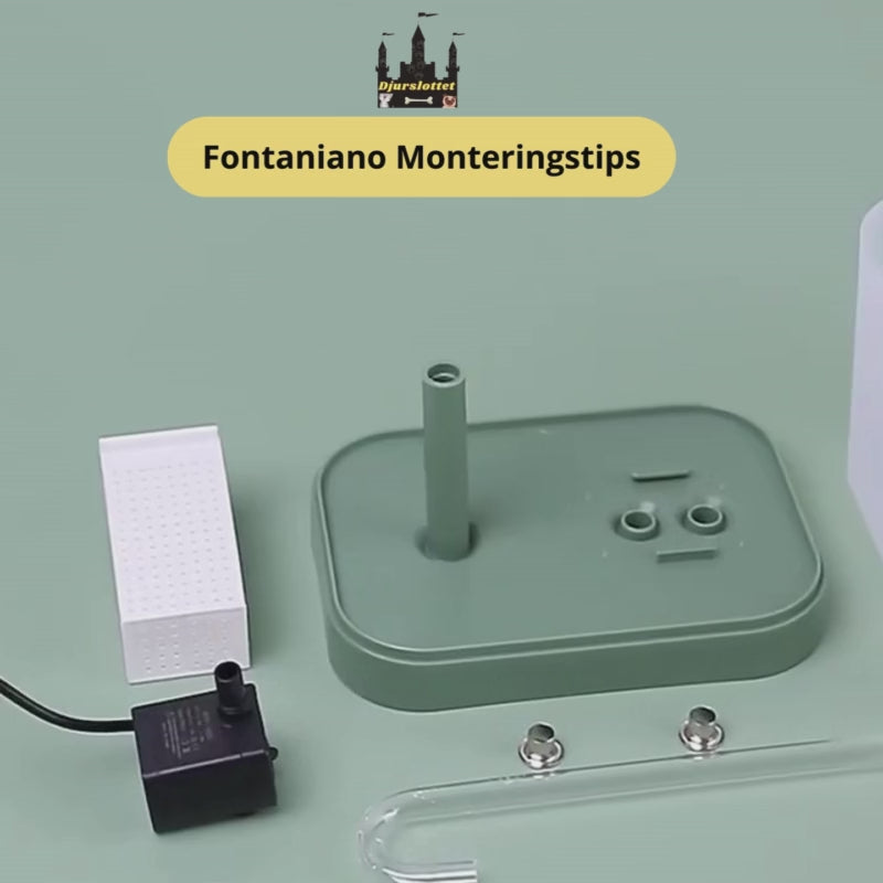 Dricksfontän Katt, 
Vattenfontän Katt, Fontaniano - djurslottet