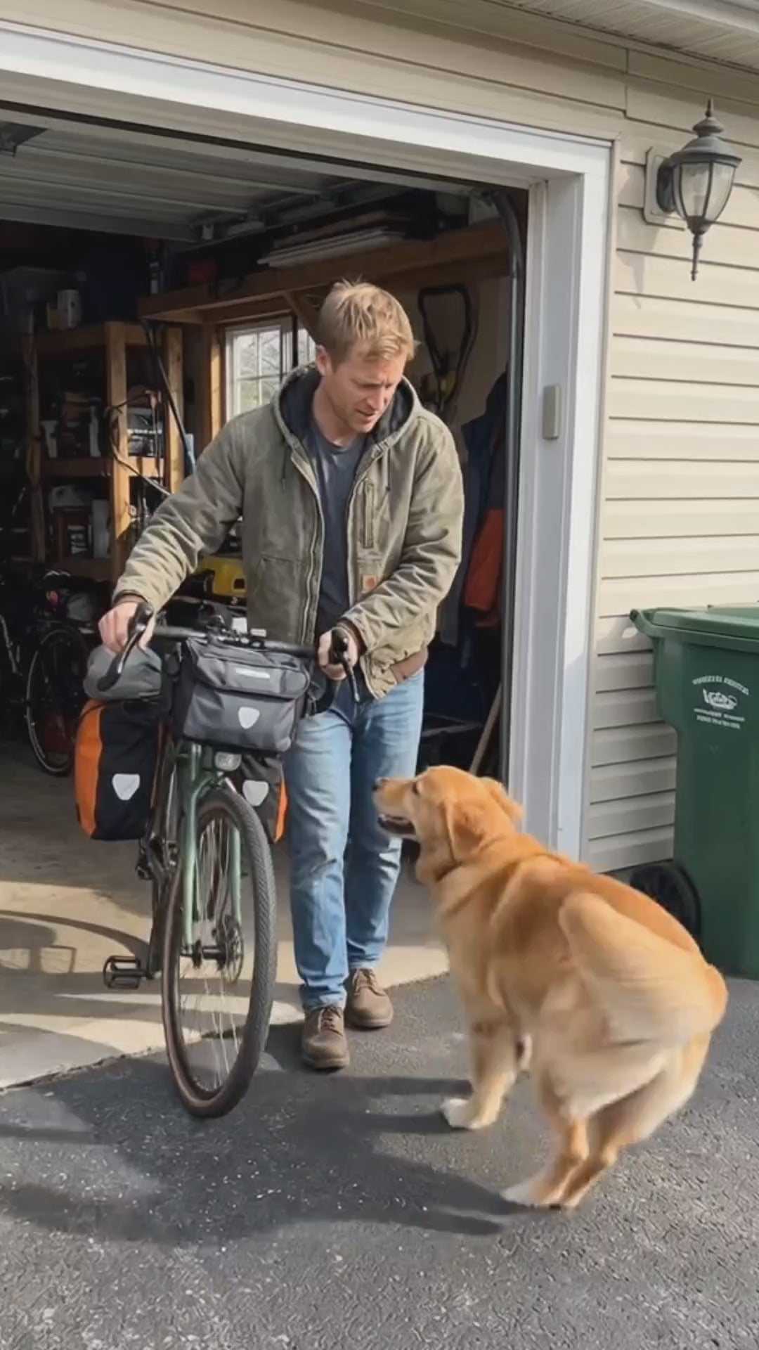 Video av SEPNINE Cykelvagn 2 i 1 för Hund - Djurslottet