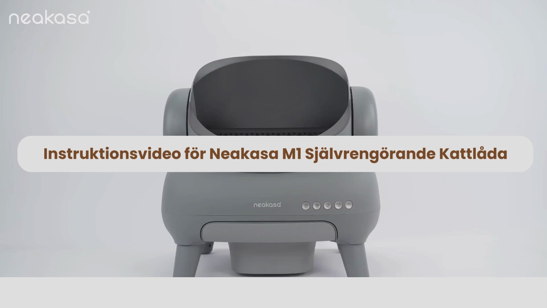 instruktionsvideo av Neakasa M1 - Djurslottet