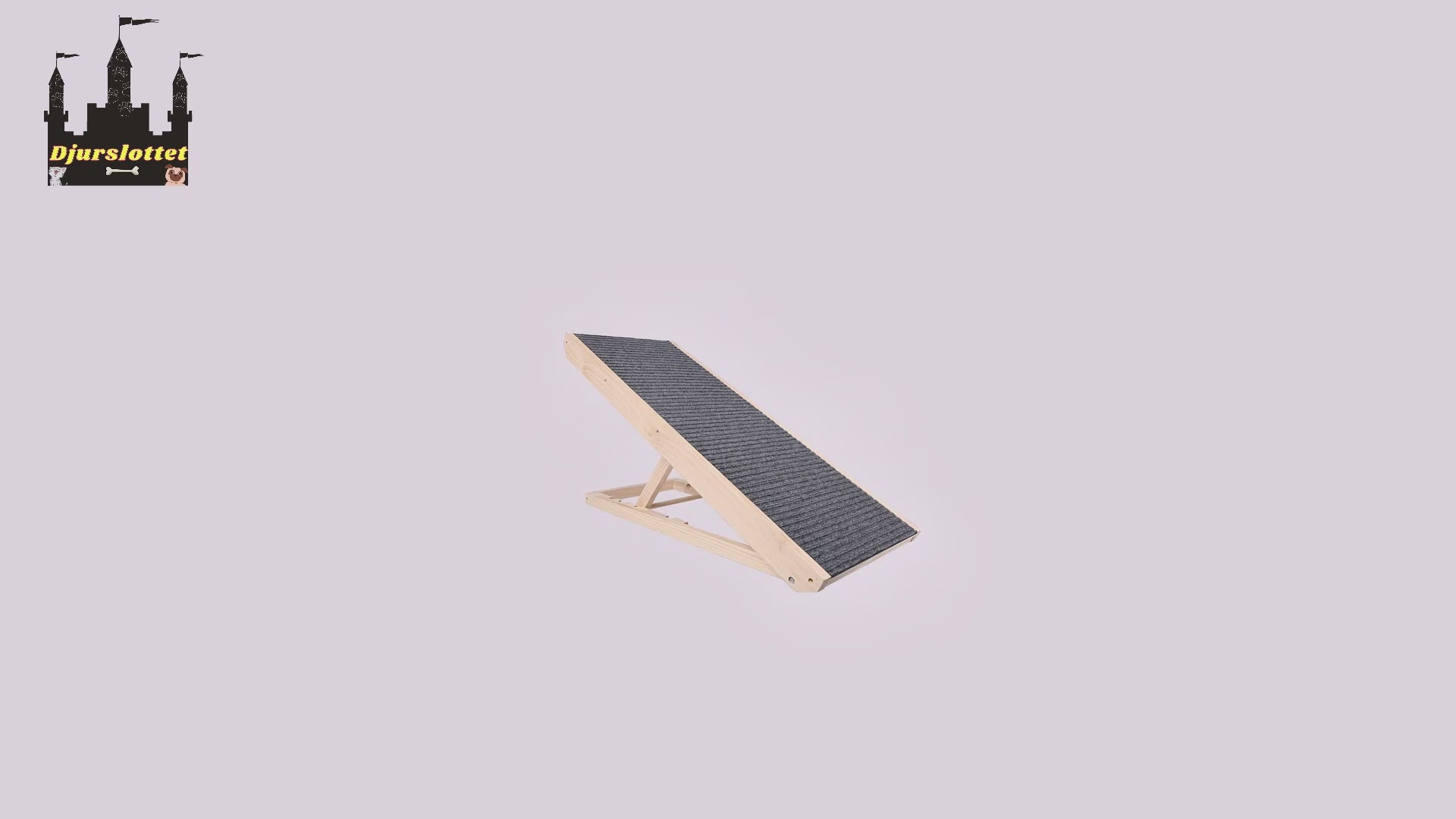 justerbar hundramp video - Djurslottet