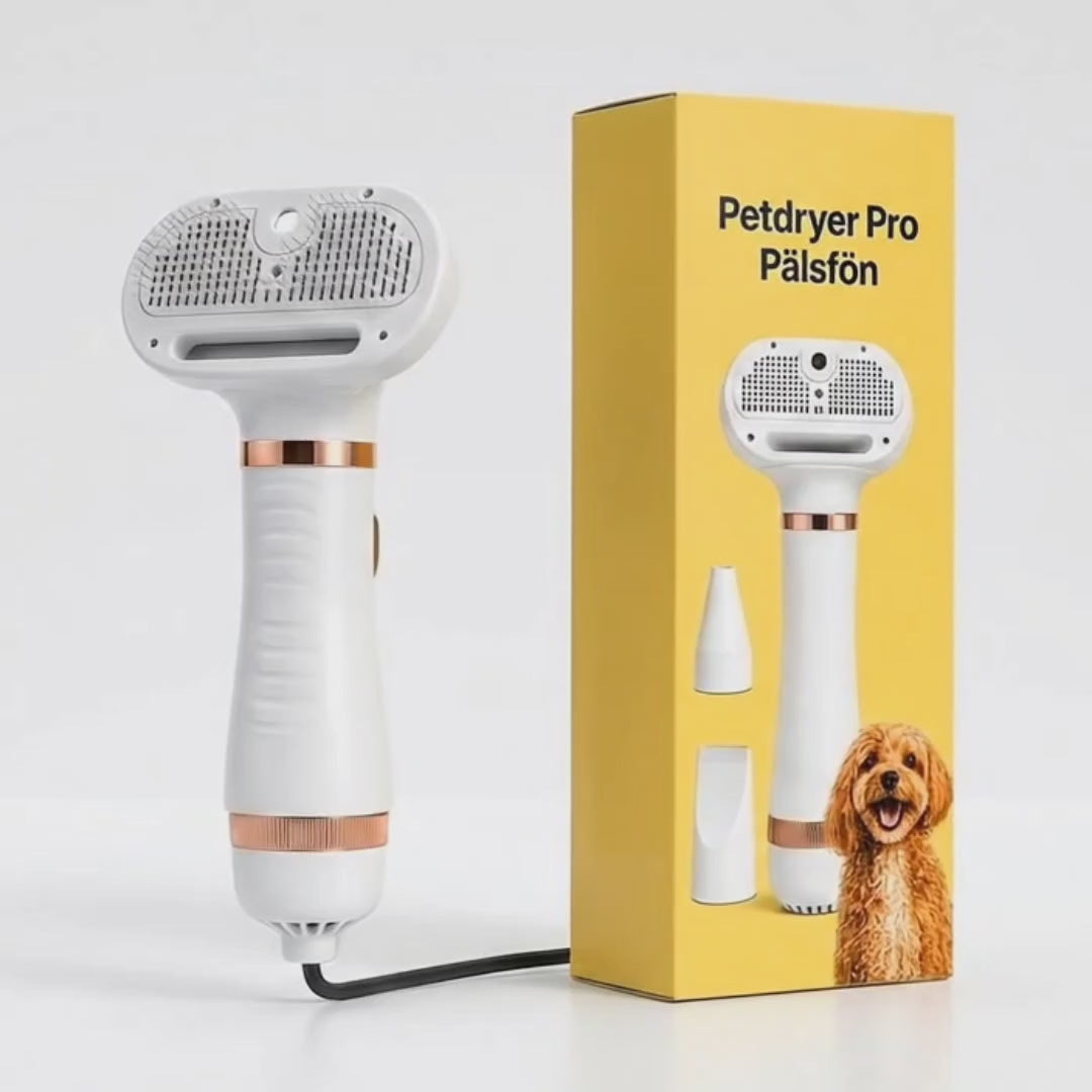 Video av Petdryer Pro pälsfön - Djurslottet