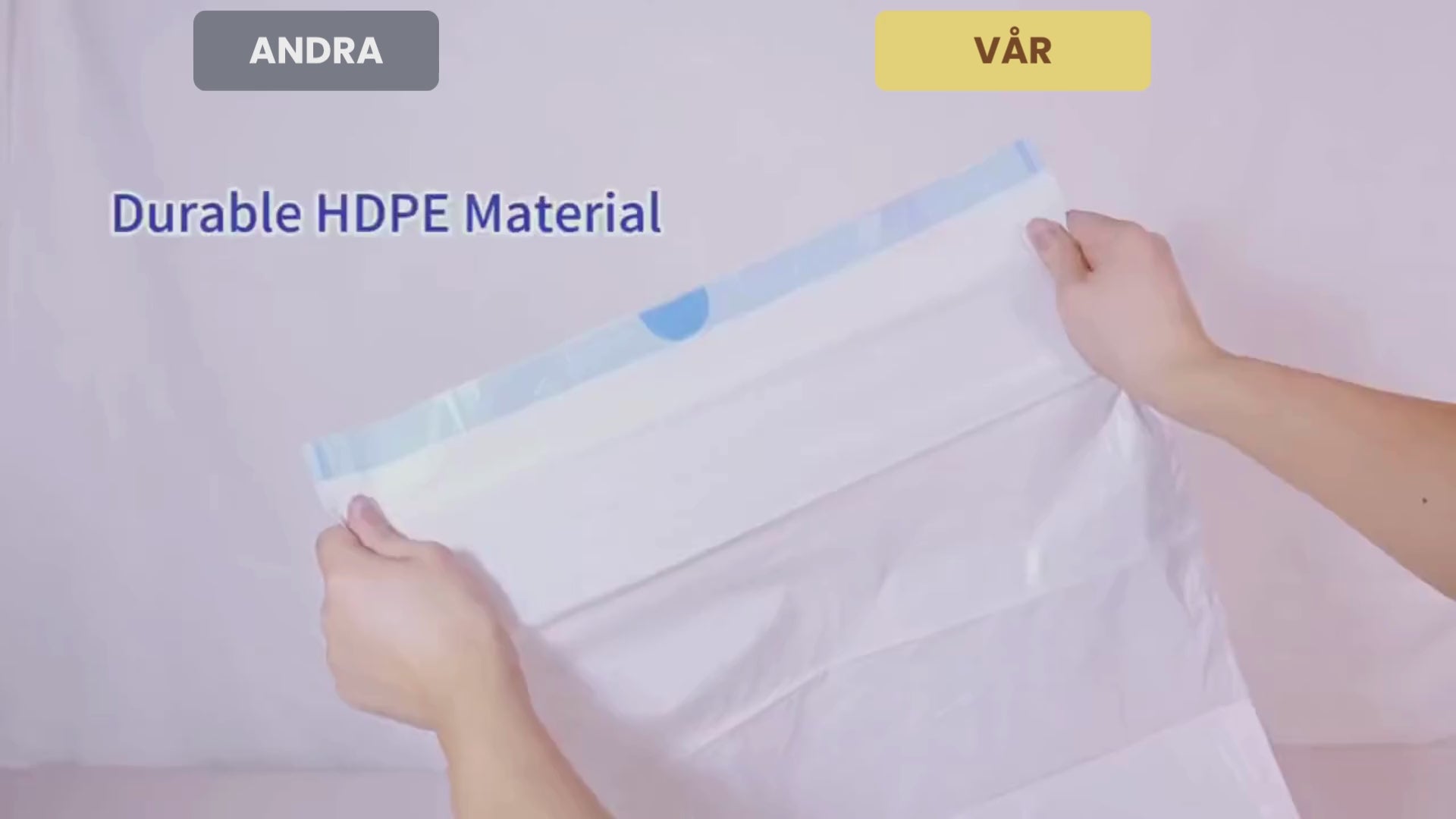 Video av Avfallspåsar till Neakasa M1 Självrengörande Kattlåda - Djurslottet