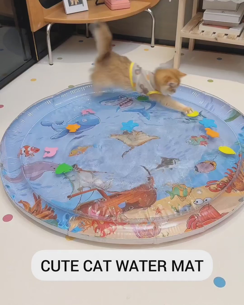 Lekmatta Hund, 
Interaktiv Kattleksak, AquaPaw Vattensensorisk Lekmatta