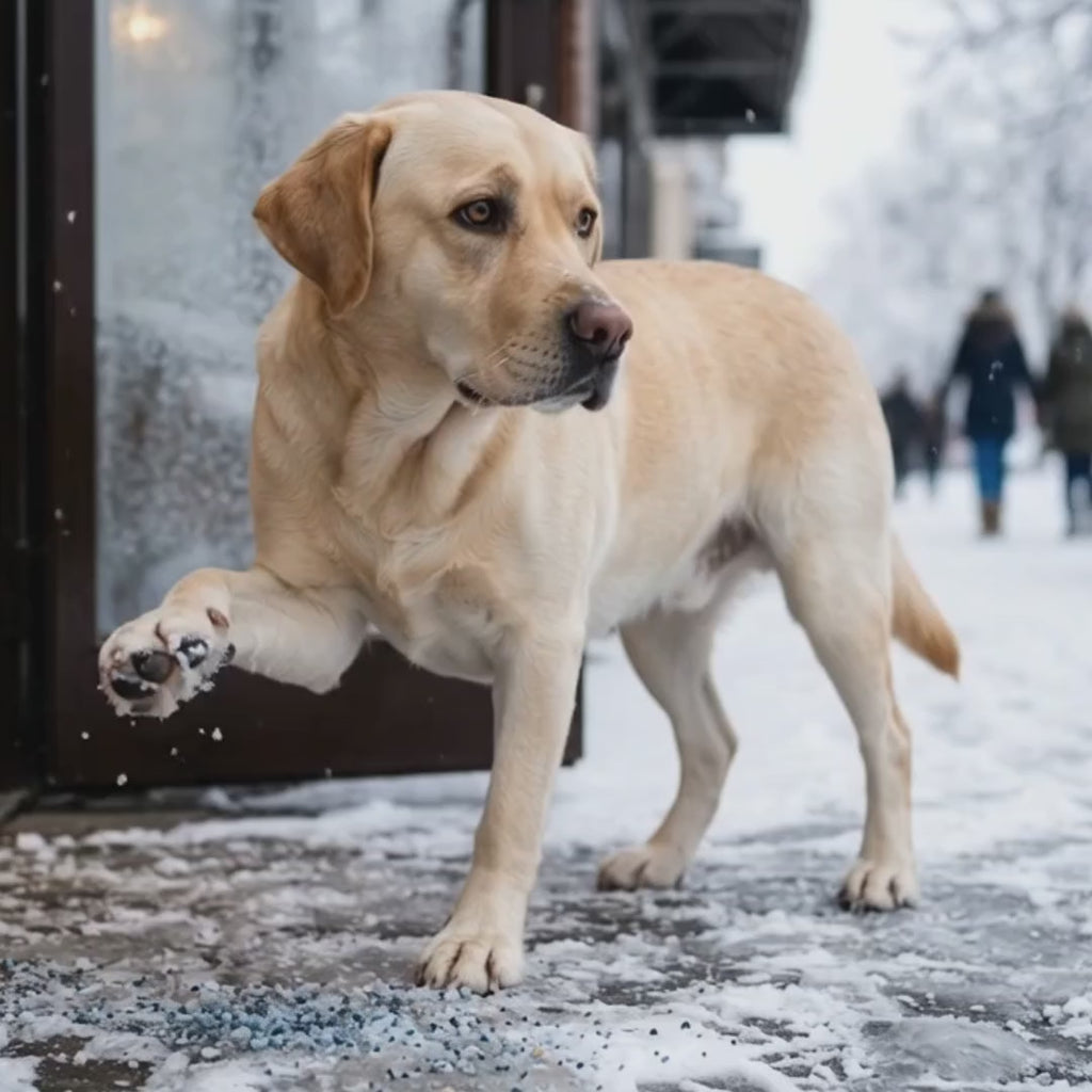 Video av SnowGrip Hundskor för Vinter med H-rem - Djurslottet