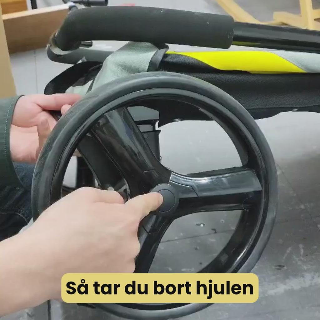 Så tar du bort hjulen - Djurslottet