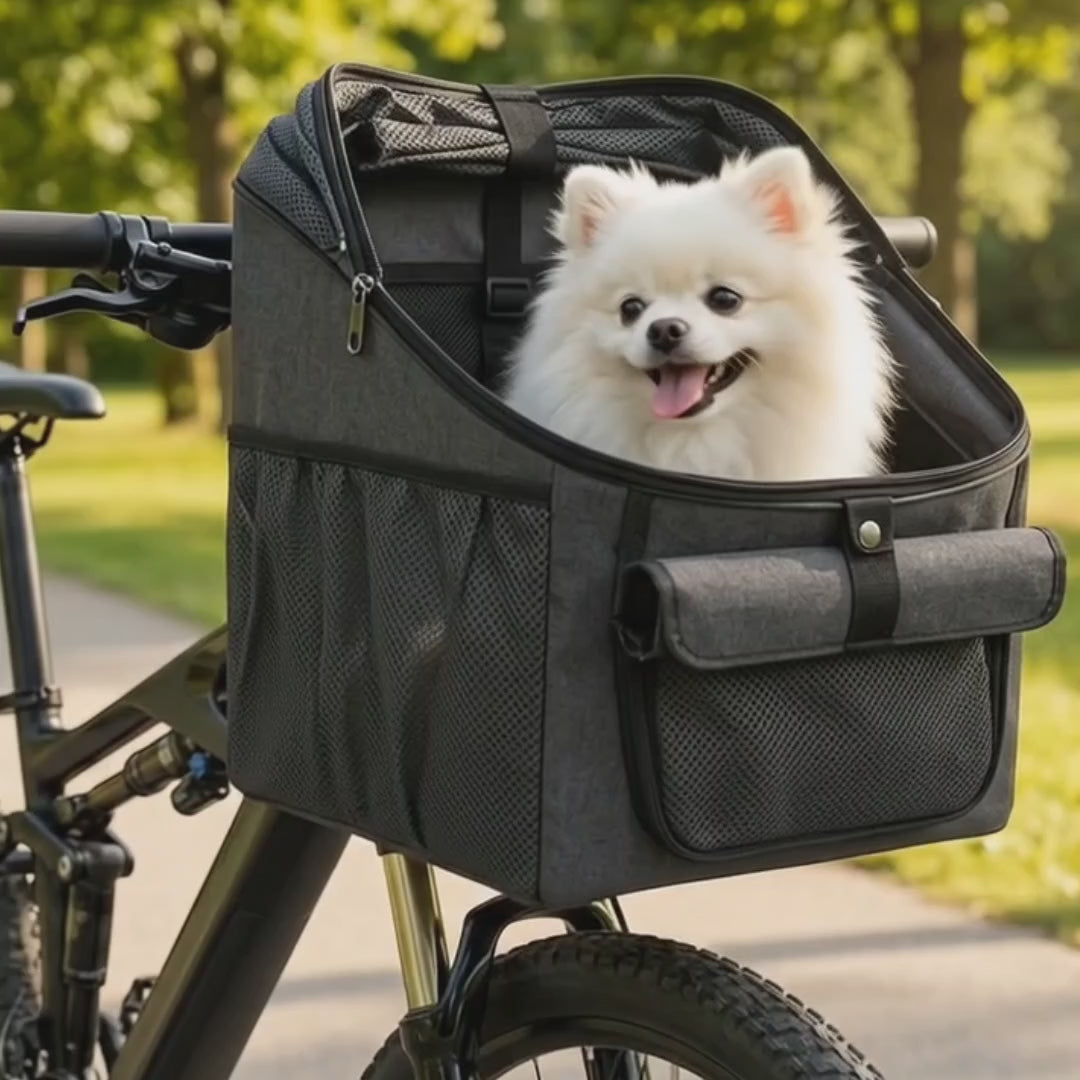Pendlo Cykelkorg & Bärväska för Hund och Katt
