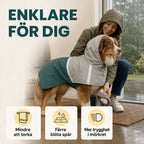 PawHut Hundregnjacka ger mindre att torka efter promenaden - Djurslottet
