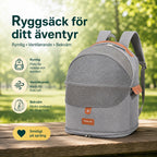 Rymlig kupé med mjuk dyna och stor meshpanel - Djurslottet