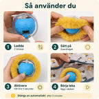 Så använder du den interaktiva kattleksaken - Djurslottet