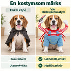 Halloweenkostym för hund & katt - Jämförelse med enkel cape - Djurslottet