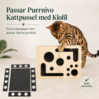 Sliparken passar Purrnivo Kattpussel med Klofil - Djurslottet
