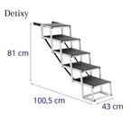 Storek på detxy hopfällbar hundtrappa