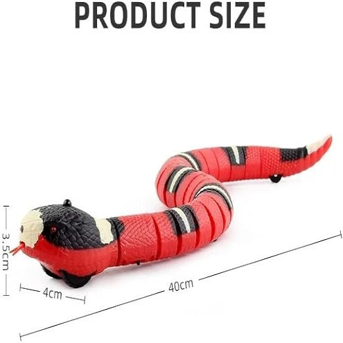 Interaktiv Kattleksak, 
Automatisk Kattleksak, Automatisk Leksakorm för katter - Djurslottet