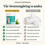 Fräschare andedräkt före och efter tandservett - Djurslottet