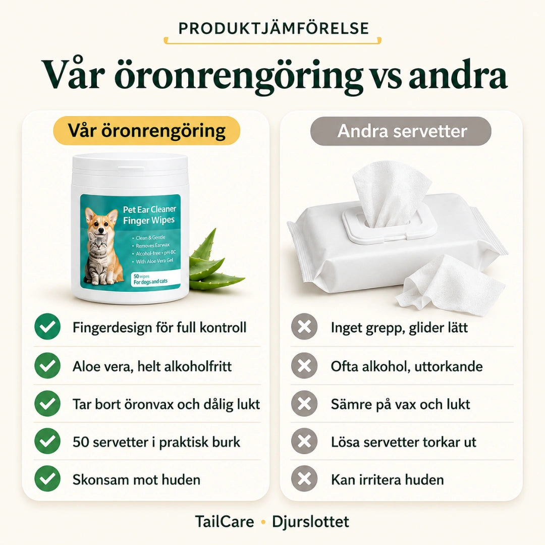 Fräschare andedräkt före och efter tandservett - Djurslottet