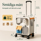 Transportväska mått 37 x 27 x 42 cm och maxvikt 15 kg - Djurslottet