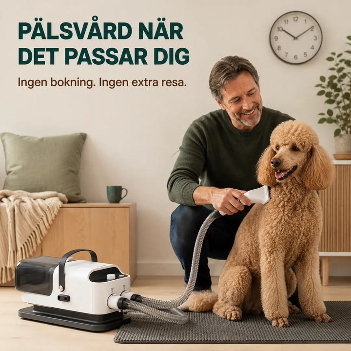 PawHut Hundtrimmer gör pälsvården möjlig när det passar dig - Djurslottet