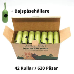 42 Rullar (630 påsar) + Hållare
