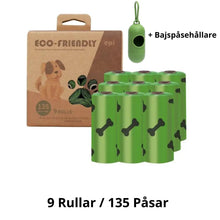 Nedbrytbara Bajspåsar med hållare