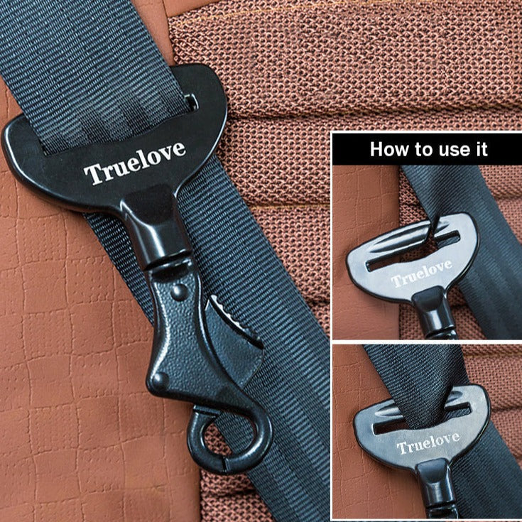 Säkerhetsbälte Hund, 
Skydd Bilsäte Hund, Premium Säkerhetsbälte