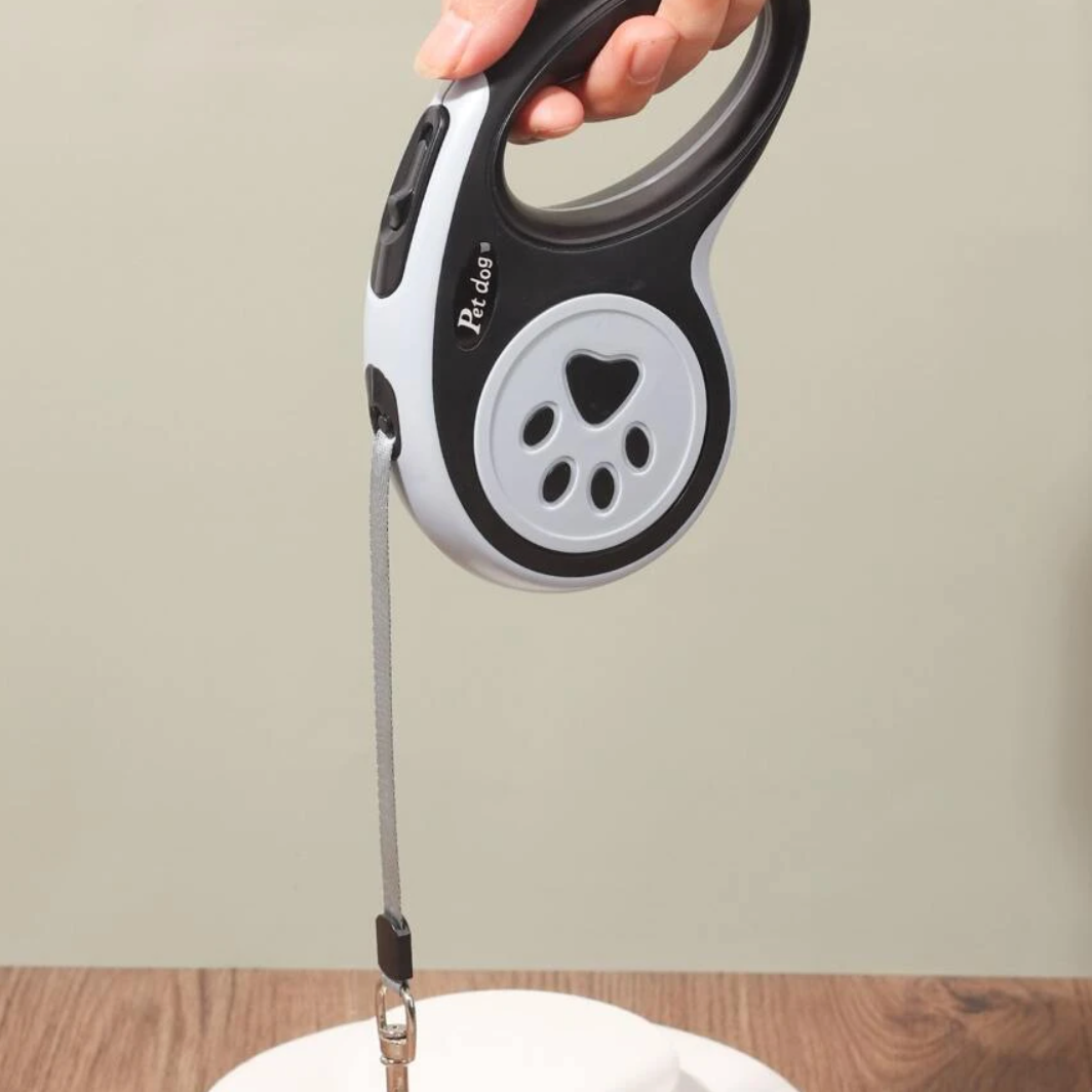 Flexikoppel, 
Flexikoppel 5 Meter, FlexiPet infällbar koppel - Djurslottet