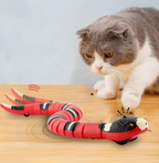 Interaktiv Kattleksak, 
Automatisk Kattleksak, Automatisk Leksakorm för katter - Djurslottet