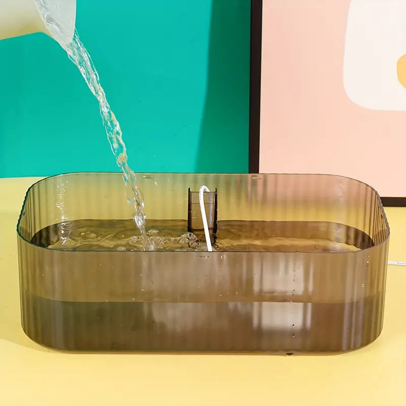 MealStream Vattenfontän med Matskål - Djurslottet