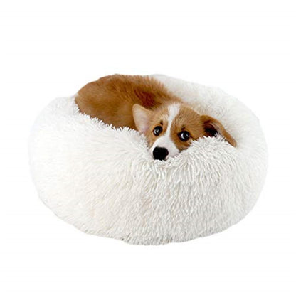 Super Soft Dog Bed Plush Cat Mat Dog Beds For Large Dogs Bed Labradors House Round Cushion Pet Product Accessories - djurslottet